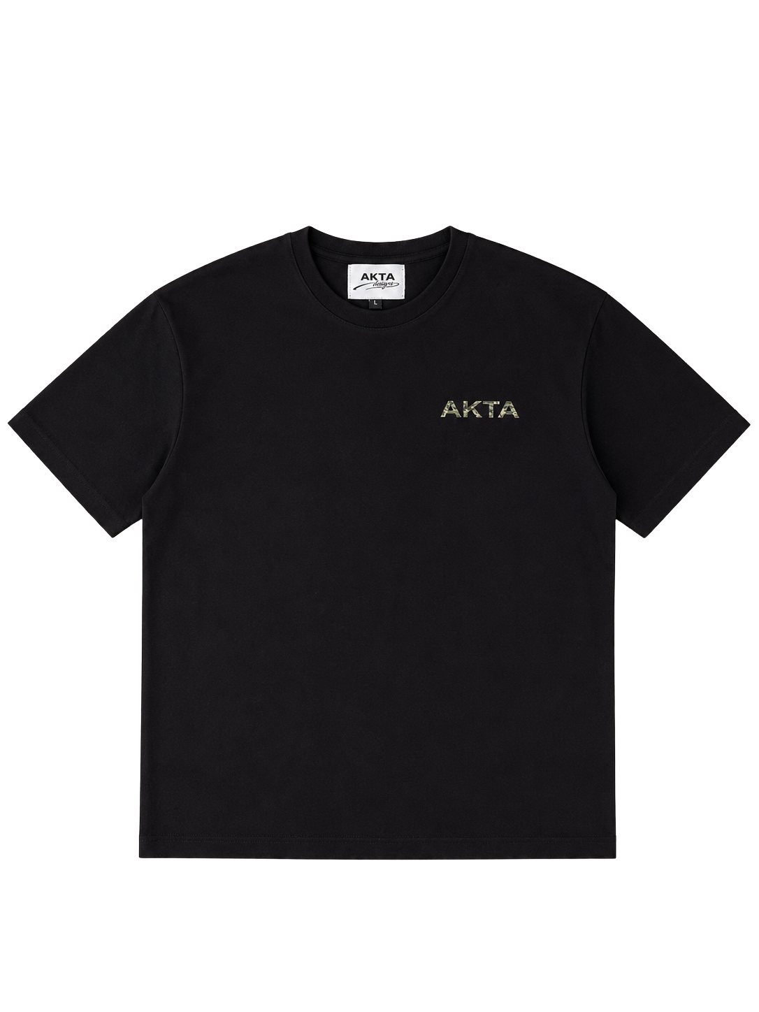 AKTA PRINT TEE BLACK