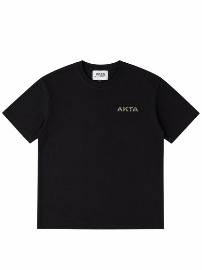 AKTA PRINT TEE BLACK