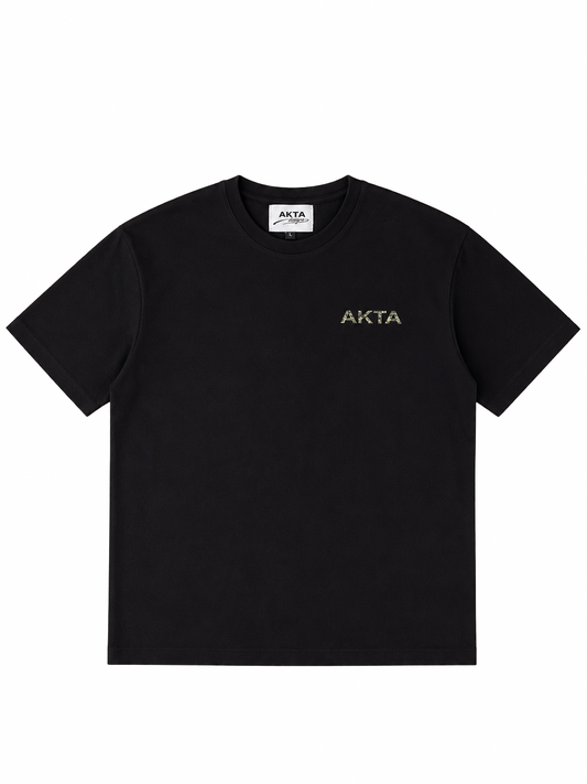AKTA PRINT TEE BLACK