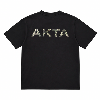 AKTA PRINT TEE BLACK
