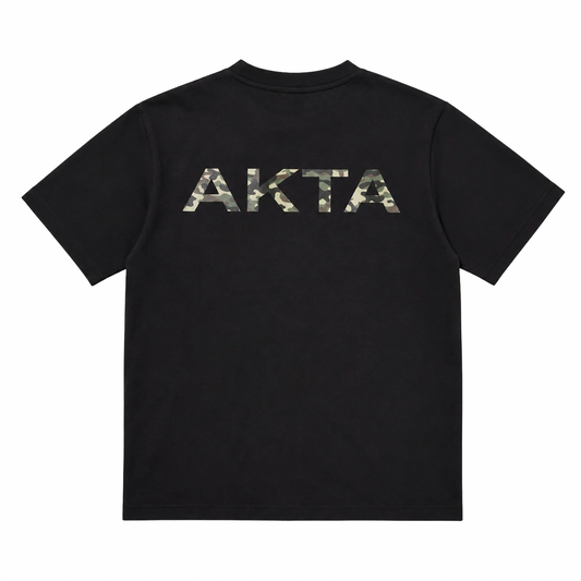 AKTA PRINT TEE BLACK