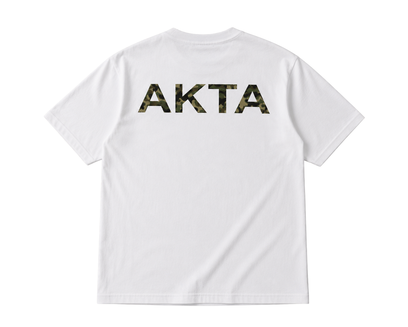 AKTA PRINT TEE WHITE