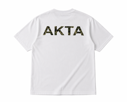 AKTA PRINT TEE WHITE